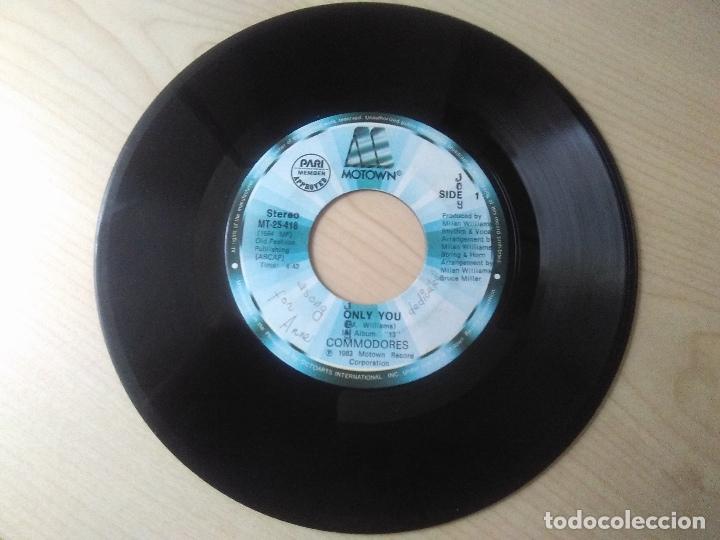 Discos de vinilo: COMMODORES_ONLY YOU_CEBU_PHILIPPINES EDITION_7 SINGLE_1983 - Foto 1