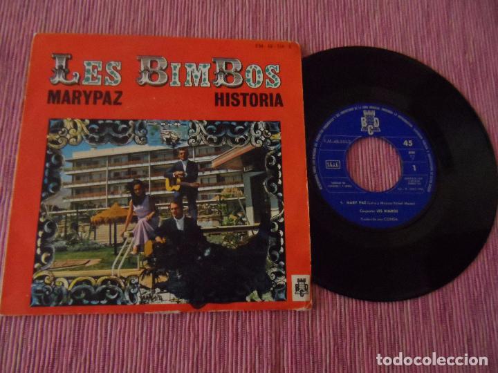 Discos de vinilo: LES BIMBOS - MARYPAZ + HISTORIA - Foto 1