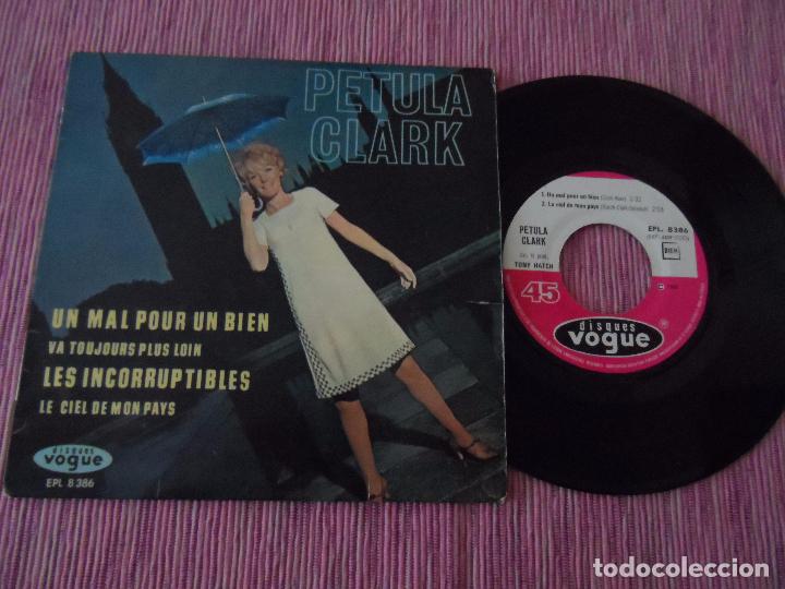 Discos de vinilo: PETULA CLARK - UN MAL POUR UN BIEN+ 3 - Foto 1