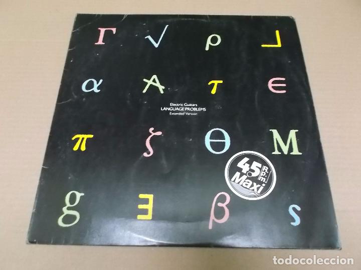 Discos de vinilo: ELECTRIC GUITARS (MX) LANGUAGE PROBLEMS (3 TRACKS) A&Ntilde;O 1983 - Foto 1