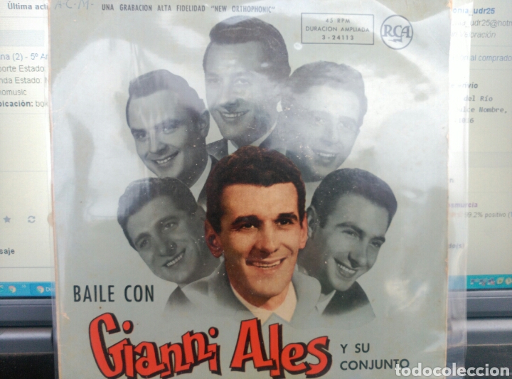 Discos de vinilo: Gianni ales y su conjunto - Foto 1