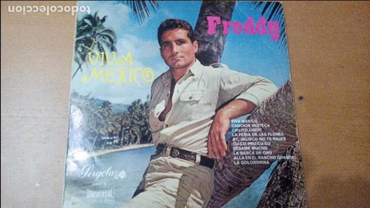 Discos de vinilo: FREDDY VIVA MEXICO MINI LP PERGOLA - Foto 1