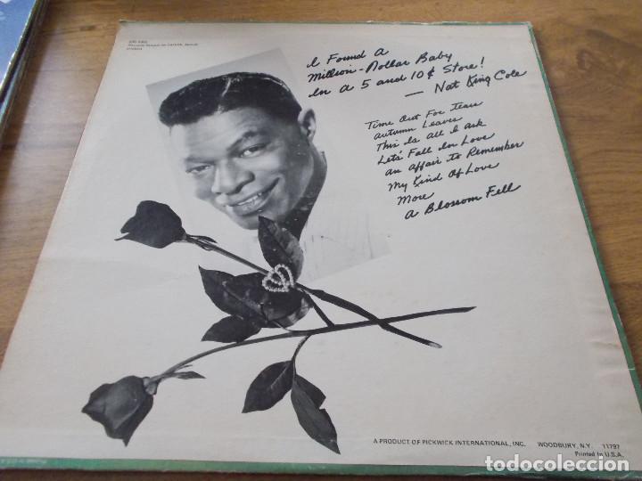 Discos de vinilo: NAT KING COLE. A BLOSSOM FELL - Foto 2