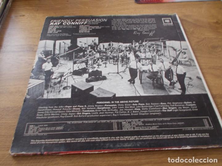 Discos de vinilo: RAY CONNIFF. FRIENDLY PERSUASION - Foto 2