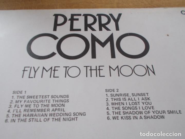 Discos de vinilo: PERRY COMO. FLY ME TO THE MOON. - Foto 3
