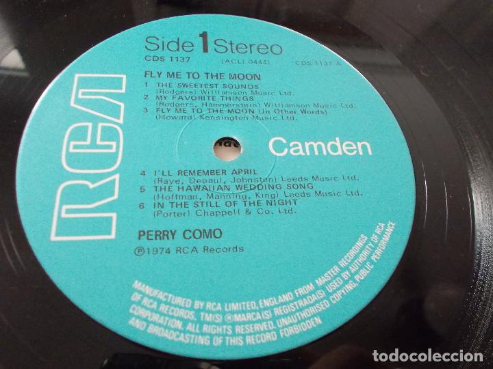 Discos de vinilo: PERRY COMO. FLY ME TO THE MOON. - Foto 4