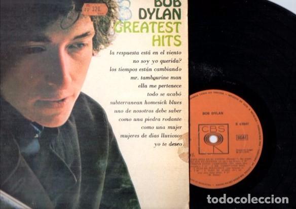 Discos de vinilo: BOB DYLAN - GREATEST HITS - CBS 1970 / S-62847 - Foto 1