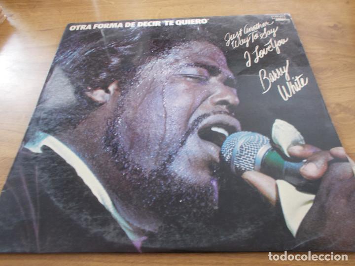 Discos de vinilo: BARRY WHITE. OTRA FORMA DE DECIR TE QUIERO - Foto 1