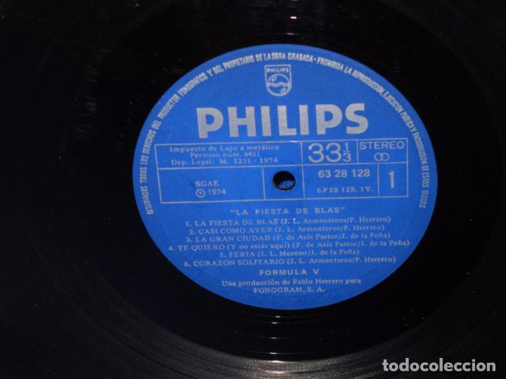 Discos de vinilo: FORMULA V - LA FIESTA DE BLAS - LP 1974 - - Foto 4