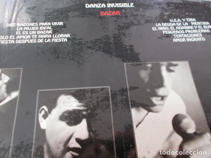 Discos de vinilo: DANZA INVISIBLE. BAZAR - Foto 3