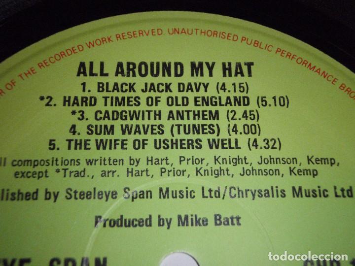 Discos de vinilo: Steeleye Span &ndash; All Around My Hat, UK 1975 Chrysalis - Foto 5