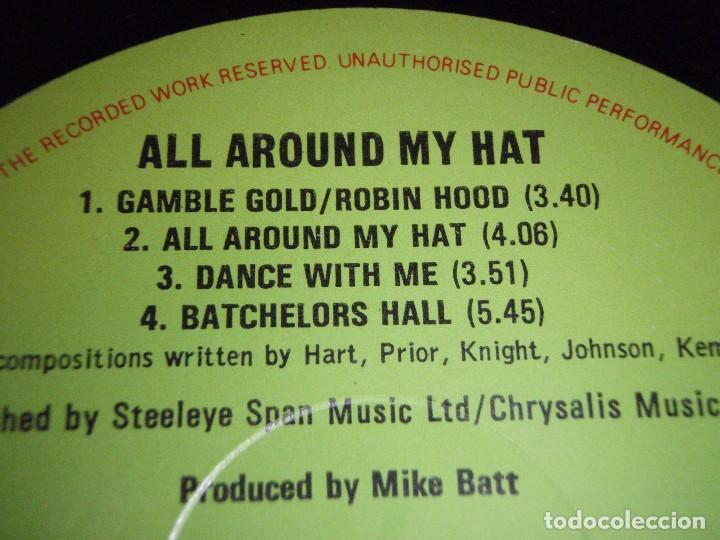 Discos de vinilo: Steeleye Span &ndash; All Around My Hat, UK 1975 Chrysalis - Foto 6