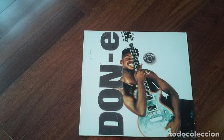 Discos de vinilo: don-e.love makes the world go round.maxi - Foto 1