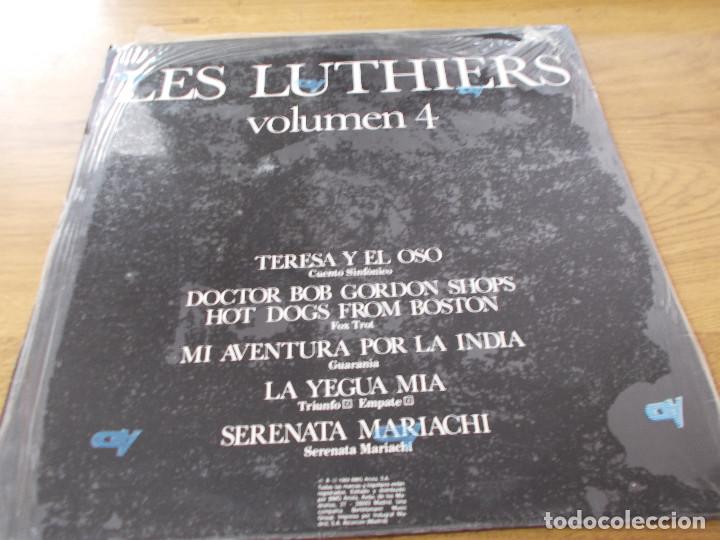 Discos de vinilo: LES LUTHIERS. VOLUMEN 4 - Foto 2