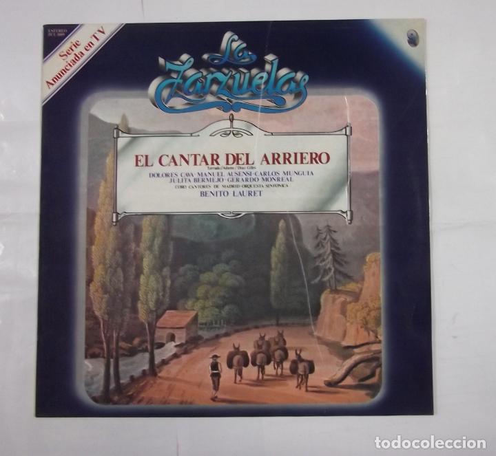 Discos de vinilo: LAS ZARZUELAS N&ordm; 9. EL CANTAR DEL ARRIERO. BENITO LAURET. TDKDA18
