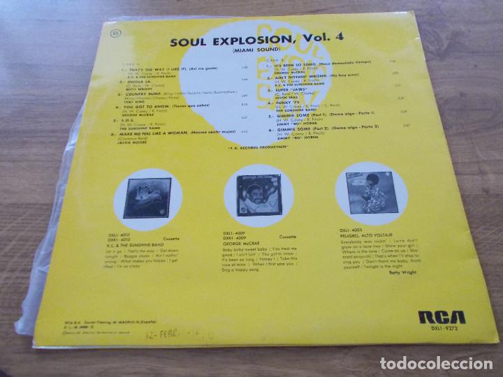 Discos de vinilo: SOUL EXPLOSION.VOL 4. MIAMI SOUND - Foto 2