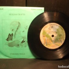 Discos de vinilo: SEALS & CROFTS UNNBORN CHILD + 4 EP USA 1974 PDELUXE