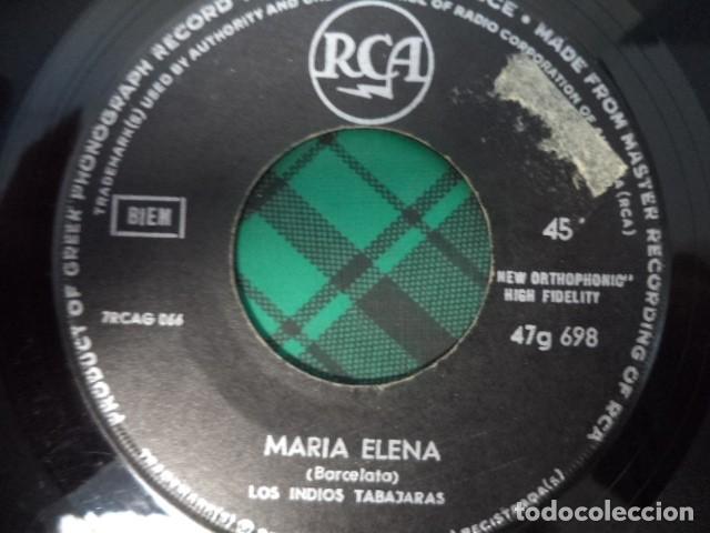 Discos de vinilo: LOS INDIOS TABAJARAS - MARIA ELENA / LOS INDIOS DANZAN - Foto 1