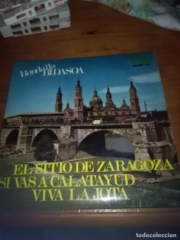 Discos de vinilo: RONDALLA BIDASOA. EL SITIO DE ZARAGOZA. MB2 - Foto 1