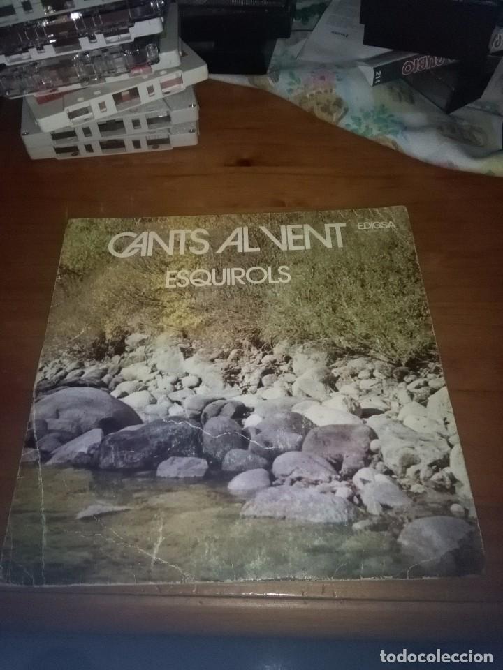 Discos de vinilo: CANTS AL VENT. ESQUIROLS. MB2 - Foto 1