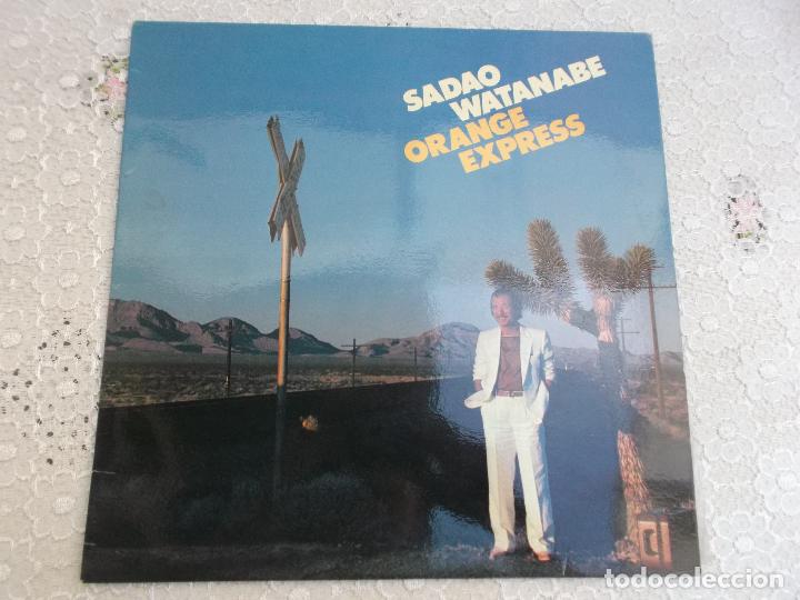 Discos de vinilo: SADAO WATANABE ORANGE EXPRESS CBS 1981 - Foto 1