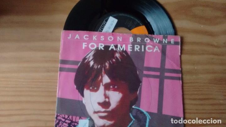 Discos de vinilo: SINGLE (VINILO) DE JACKSON BROWNE A&Ntilde;OS 80 - Foto 1