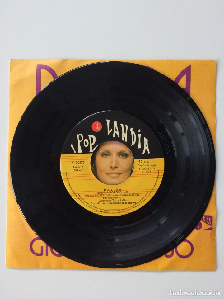 Discos de vinilo: Dalila, Gigi LAmoroso - Foto 3