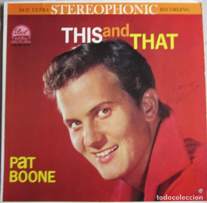 Discos de vinilo: PAT BOONE: THIS AND THAT - Foto 1
