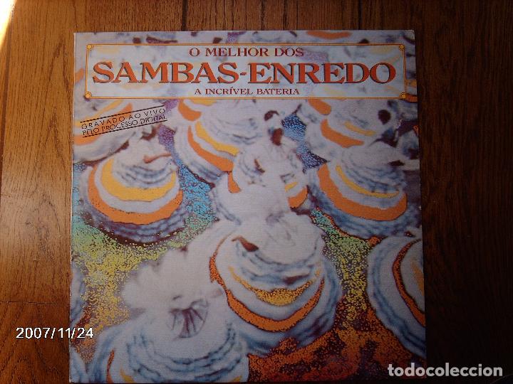 Disques de vinyle: o melhor dos ... sambas enredo - a incrivel bateria