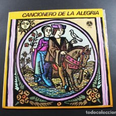 Discos de vinilo: LP CANCIONERO DE LA ALEGRIA PAX Y-751