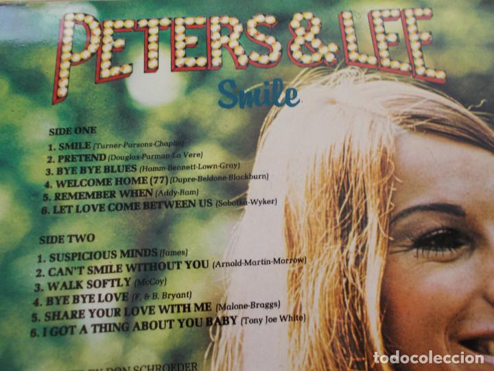 Discos de vinilo: PETERS & LEE. SMILE. - Foto 3