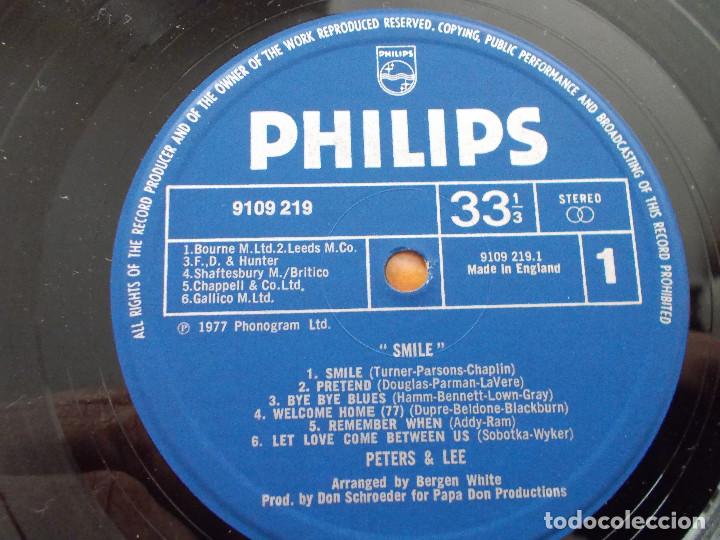 Discos de vinilo: PETERS & LEE. SMILE. - Foto 4