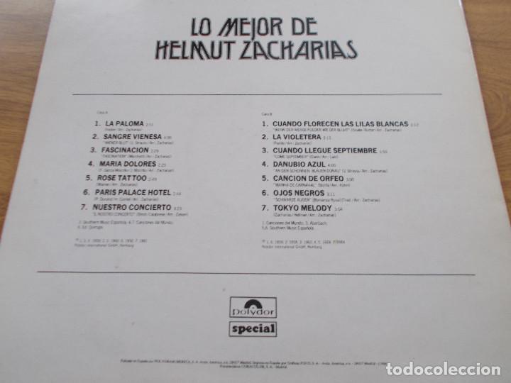 Discos de vinilo: LO MEJOR DE HELMUT ZACHARIAS. - Foto 2