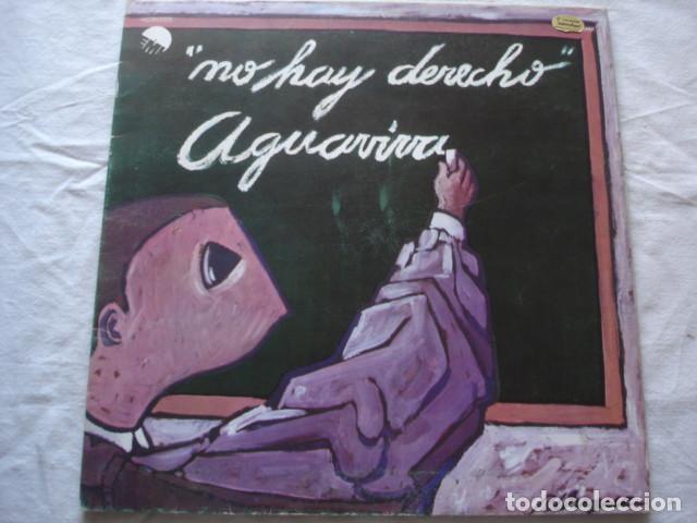 Discos de vinilo: Aguaviva   No Hay Derecho - Foto 1