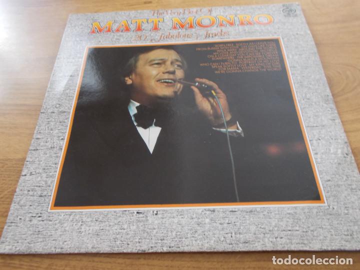 Discos de vinilo: MATT MONRO. 20 FABULOUS TRAKS. - Foto 1