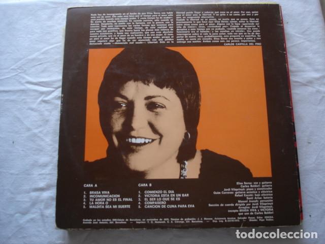 Discos de vinilo: Elisa Serna   Brasa Viva - Foto 3