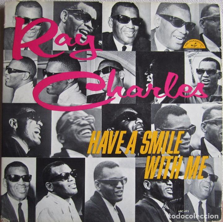 Discos de vinilo: RAY CHARLES: HAVE A SMILE WITH ME. MONO - Foto 1