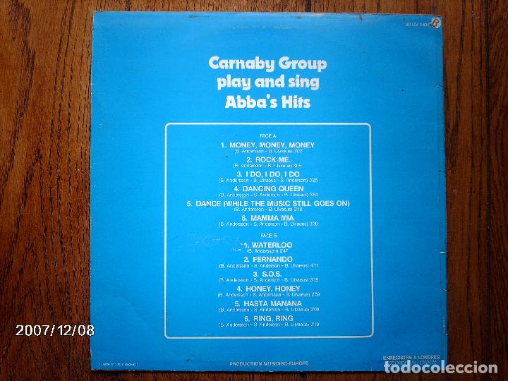 Discos de vinilo: carnaby group play & sing abba&acute;s hits - Foto 2