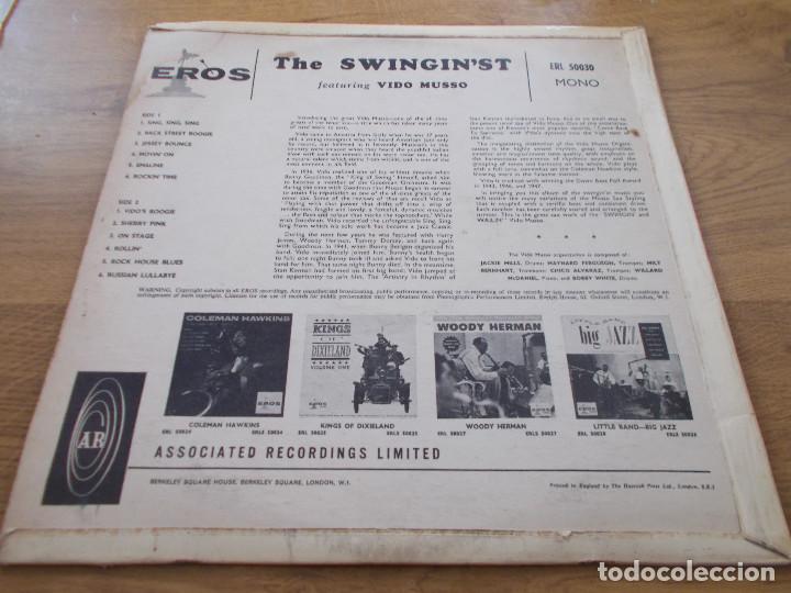 Discos de vinilo: THE SWINGIN&acute;ST. VIDO MUSSO - Foto 2