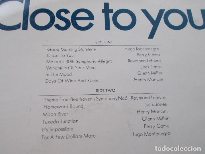 Discos de vinilo: CLOSE TO YOU. - Foto 3