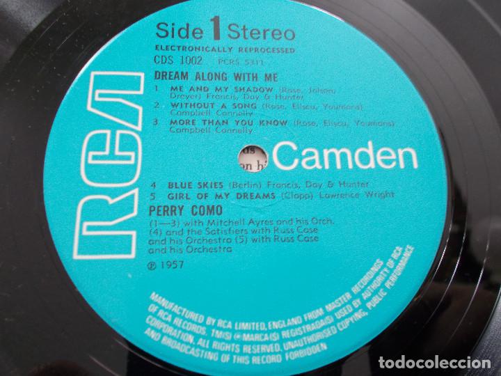 Discos de vinilo: PERRY COMO. DREAM ALONG WITH ME. - Foto 4