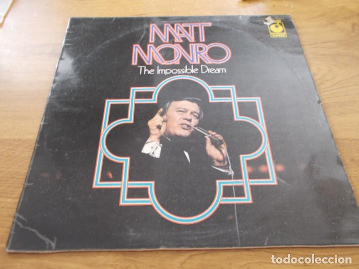 Discos de vinilo: MATT MONRO. THE IMPOSSIBLE DREAM. - Foto 1