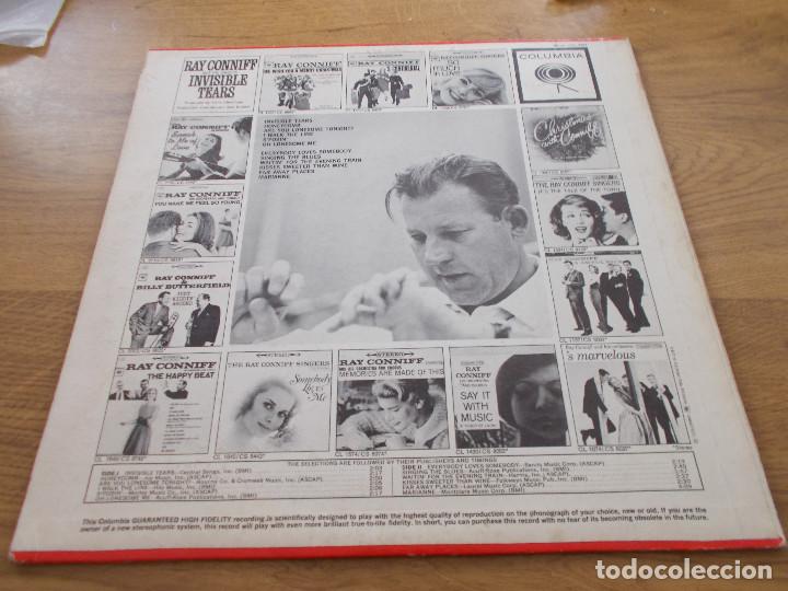 Discos de vinilo: RAY CONNIFF. INVISIBLE TEARS. - Foto 2
