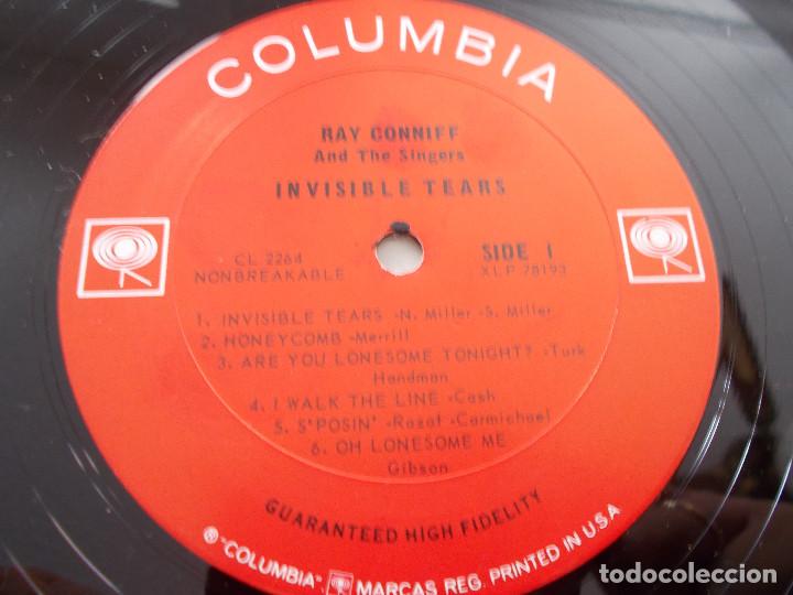 Discos de vinilo: RAY CONNIFF. INVISIBLE TEARS. - Foto 4