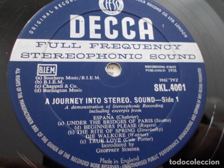 Discos de vinilo: A JOURNEY INTO. STEREO SOUND. - Foto 4