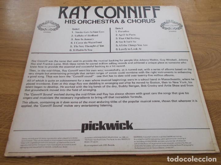 Discos de vinilo: RAY CONNIFF. HIS ORCHESTRA & CHORUS. - Foto 2