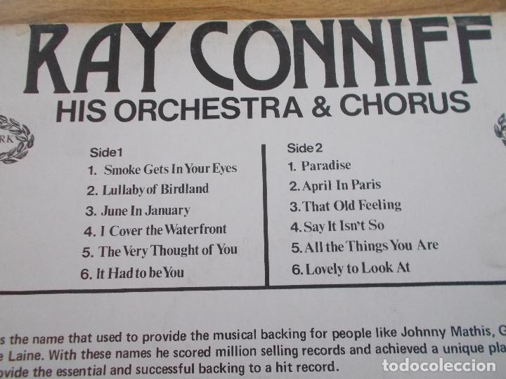 Discos de vinilo: RAY CONNIFF. HIS ORCHESTRA & CHORUS. - Foto 3