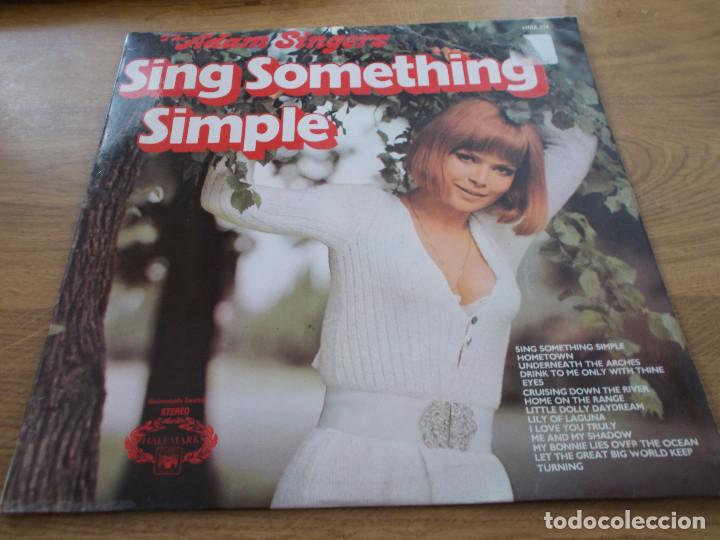 Discos de vinilo: ADAM SINGERS. SING SOMETHING SIMPLE - Foto 1