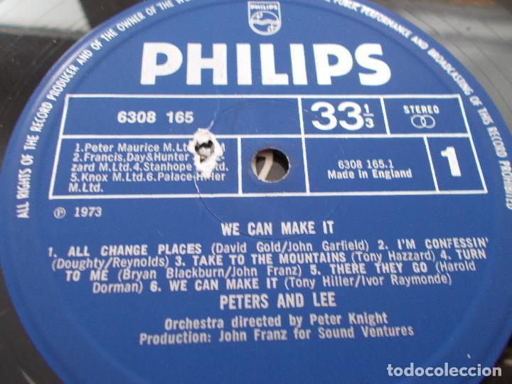 Discos de vinilo: PETERS & LEE. WEMCAN MAKE IT - Foto 5