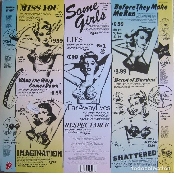 Discos de vinilo: ROLLING STONES, THE: SOME GIRLS - Foto 2